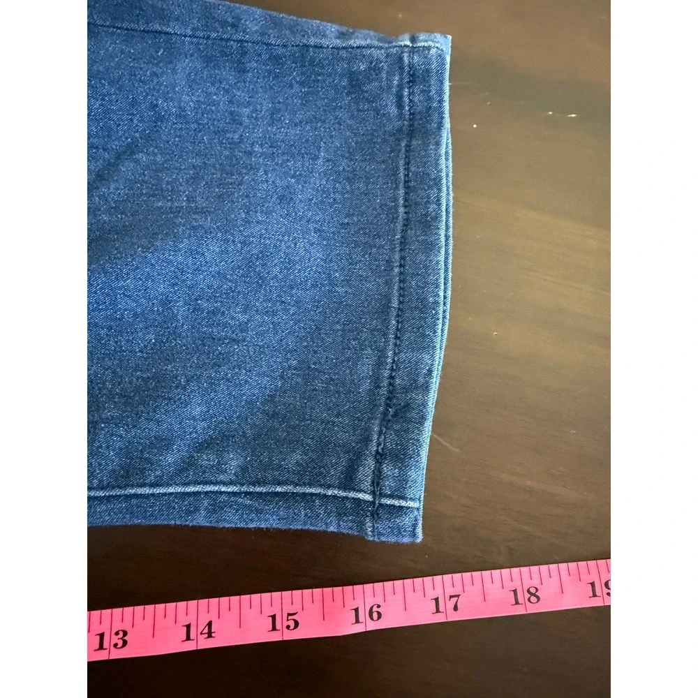 Hybrid & Company Capri Women's 16‎ Denim Pants Stretchy
